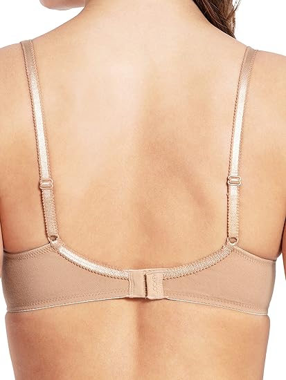 Jockey Women’s Super Combed Cotton Bra 1250 – Full Coverage, Wirefree, Non-Padded